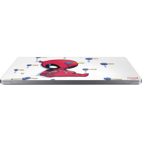 Marvel Deadpool Babypool Playing Laptop Skins
